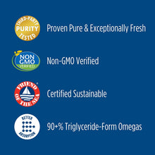 Load image into Gallery viewer, Nordic Naturals Ultimate Omega 2X Mini, Strawberry Flavor - 1120 mg Omega-3-60 Mini Soft Gels - High-Potency Omega-3 Fish Oil Supplement - EPA &amp; DHA - Promotes Brain &amp; Heart Health - 30 Servings
